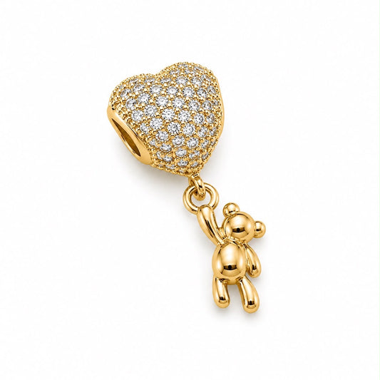 Teddy bear heart